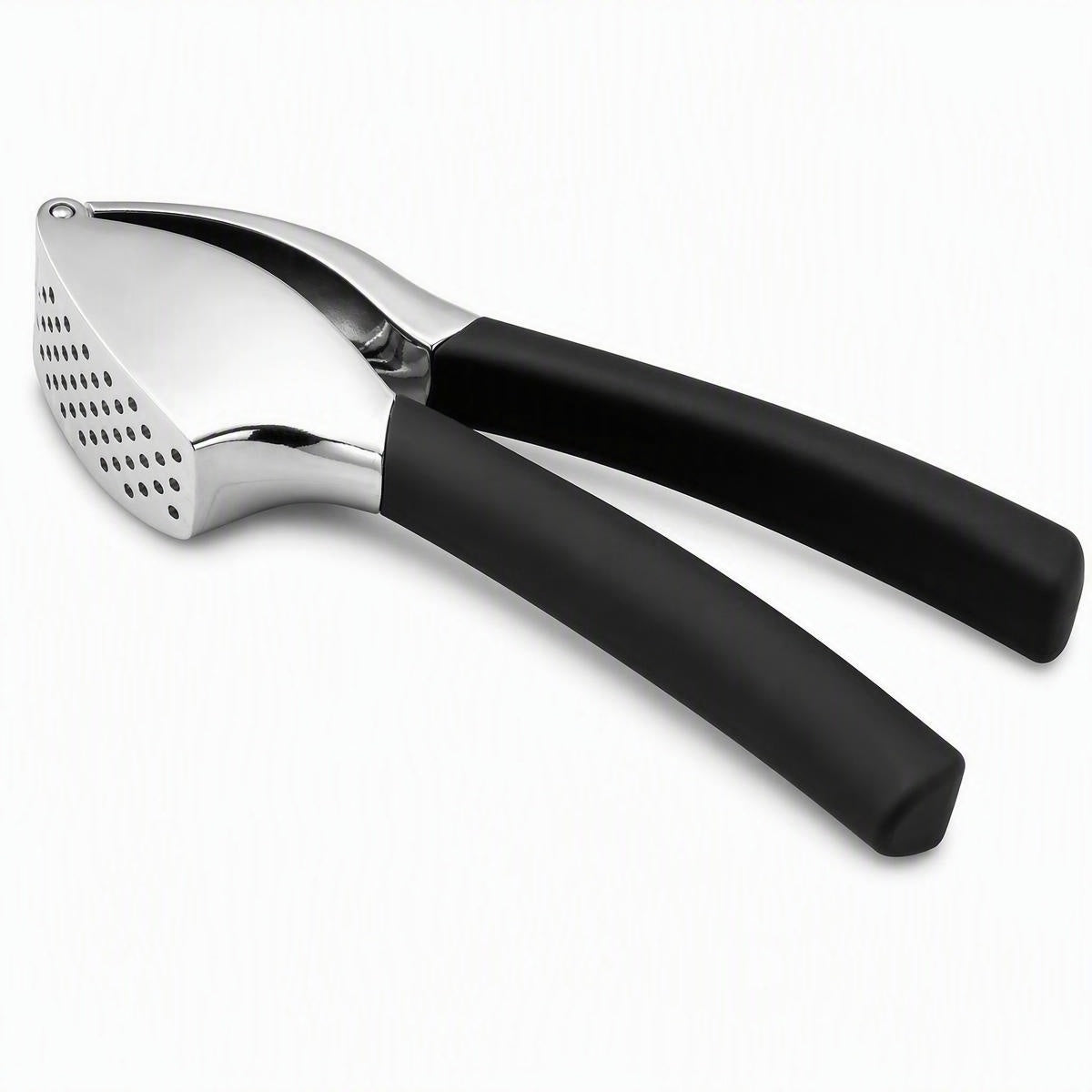 DewAura Pro Garlic Press - Stainless Steel Mincer with Comfort Grip