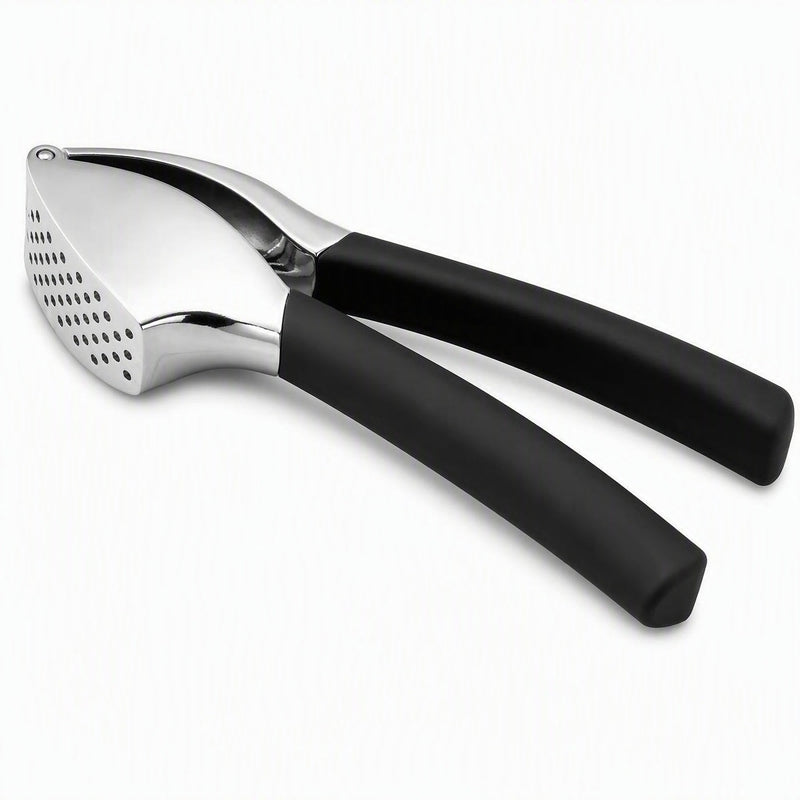 DewAura Pro Garlic Press - Stainless Steel Mincer with Comfort Grip
